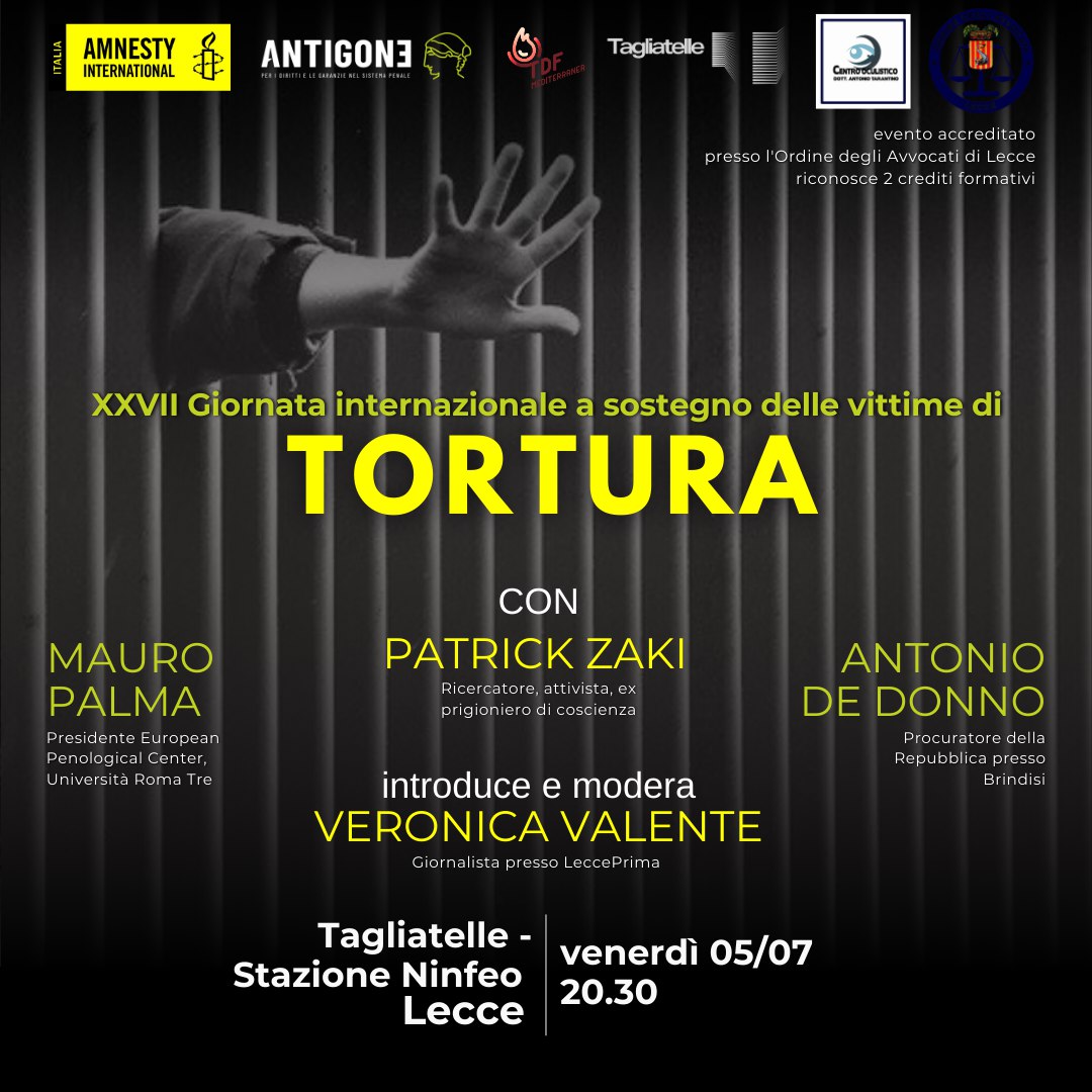 Locandina evento 5 luglio 2024
